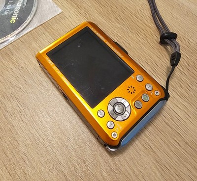 Panasonic LUMIX DMC-TS4/DMC-FT4 12.1MP Digital Camera - Orange for