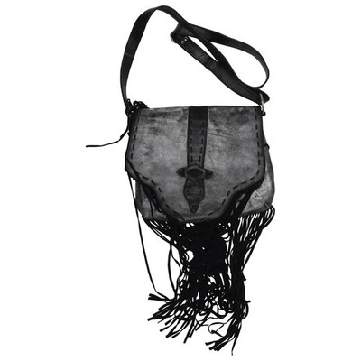 Thyme for Ginger, Umhängetasche, Damen, Grau/Schwarz, Einfarbig, 28, 2 #tYk