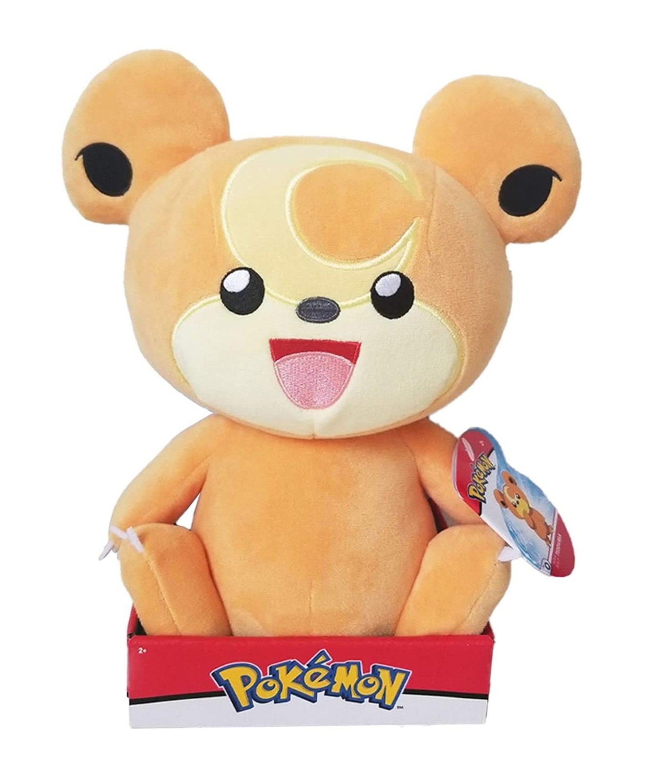 Pokemon PKW0104 Teddy Плюшевый мишка Теддиурса 30 см 7390₽
