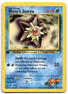 Misty's Staryu 90/132 Gym Heroes Common