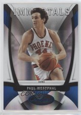 2009-10 Certified Immortals Mirror Blue 4/100 Paul Westphal #163 HOF 5y7