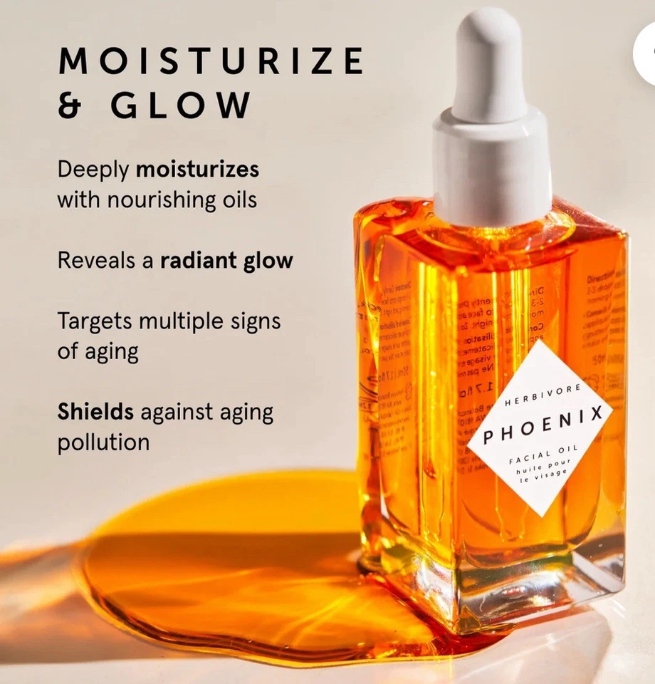 Herbivore Botanicals Phoenix Rosehip Anti-Aging Face Oil 1 oz/30ml - Image 2 of 4