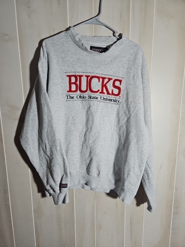 Vintage 90s Jansport Ohio State Buckeyes NCAA Embroidered Sweatshirt Sz L