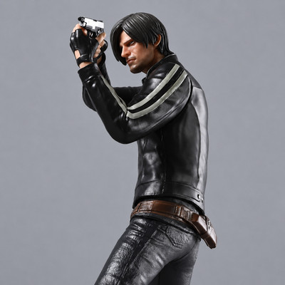 Leon S Kennedy Resident Evil 6 RE6 Action Figure 30CM PVC Statue Biohazard