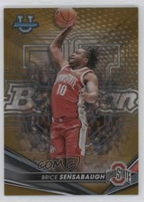 2022-23 Bowman U Best Gold Refractor 42/50 Brice Sensabaugh #63 1n1m