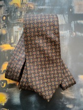 BROOKS BROTHERS Mainline Ancient Madder Paisley Italian Silk Tie MADE IN USA