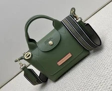 LONGCHAMP Le Pliage Xtra S Handbag Laurel - Leather New