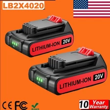Lithium-ion Battery for Black and Decker 20 Volt MAX 4.0Ah LBXR20 LBX20 NEW