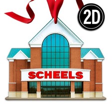 Scheels Acrylic Christmas Ornament Sporting Goods Store Outdoor Retail Gift 230