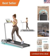 2.5HP Under Desk Treadmill with Incline Remote Control - 265 lbs Capacity