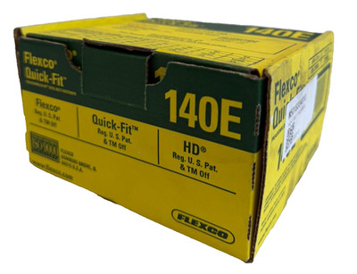 NEW TWENTY FIVE PAK FLEXCO QUICK-FIT 140E STEEL BELT FASTENERS W/PILOTED BOLT