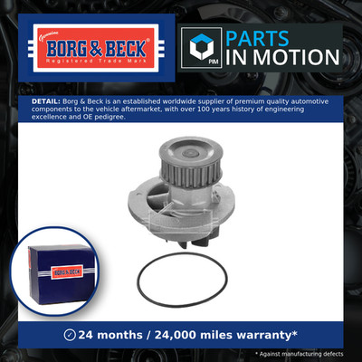 Water Pump BWP2003 Borg & Beck Coolant 96230587 Genuine Top Quality Guaranteed