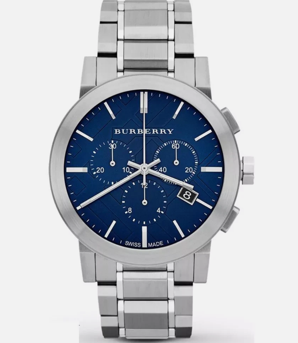 Burberry The City BU9363 Men's Watch - Silver for sale online | eBay
