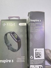 Fitbit Inspire 3 Health -Fitness-Tracker with Stress Management, Midnight Zen