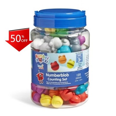 Hand2Mind Numberblocks Numberblob Counting Set - 120pc: Math Kit for 3rd Grade