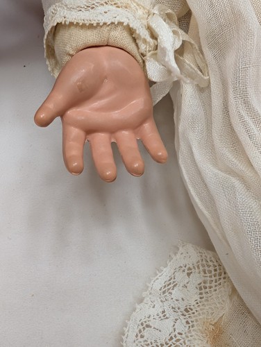 Antique 11" Bye Lo Baby Grace S. Putnam Perfect Celluloid Hands Germany c1920s - Picture 13 of 15
