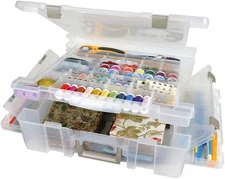 6981AB Super Satchel Deluxe Divided Base, Large Portable Art & Craft Organize...
