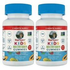Mary Ruth's Kids Multivitamin Gummies 60ct Strawberry Papaya - Lot of 2