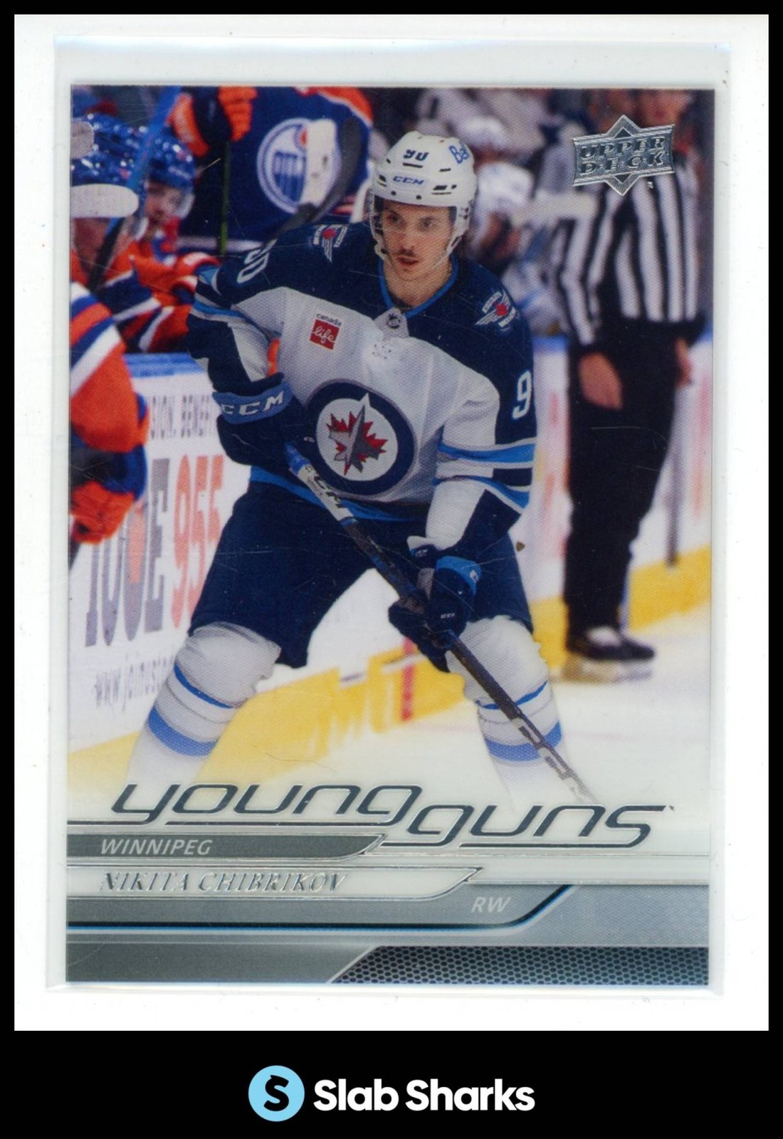 2024 UPPER DECK #245 NIKITA CHIBRIKOV CLEAR CUT YOUNG GUNS RC ROOKIE