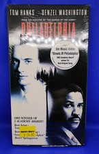 Philadelphia - Tom Hanks/Denzel Washington - 1994 New Sealed VHS Video Tape