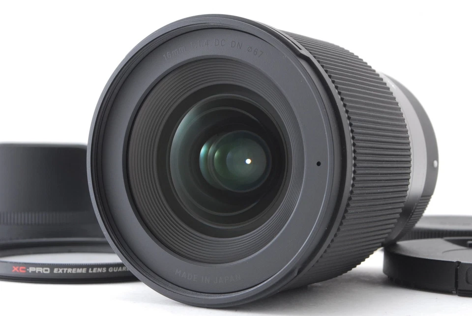 [SIN USAR en caja] Lente contemporánea SIGMA 16mm F/1.4 DC DN para Sony E... - Imagen 2 de 4