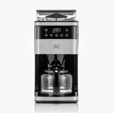 Melitta  Aroma Fresh  Plus 10-Cup Automatic Drip,  Coffee Maker W/ Grinder. R17
