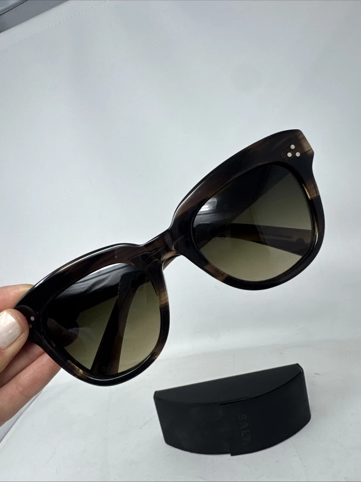 Salt Women’s Sophia Polarized Sunglasses Rare Made In Japan Tortoise 52-23-142 - Image 2 of 4