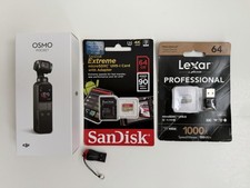 DJI Osmo Pocket 1   3-Axis Gimbal Stabilized Handheld Camera