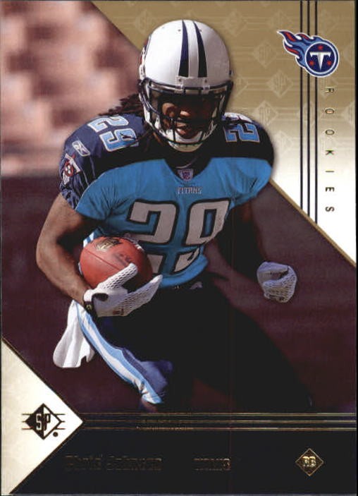 2008 SP Rookie Edition #108 Chris Johnson RC - FB