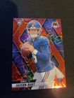 2025 Panini Mosaic - Rookies Jaxson Dart #362 Red Mosaic Prizm (RC)