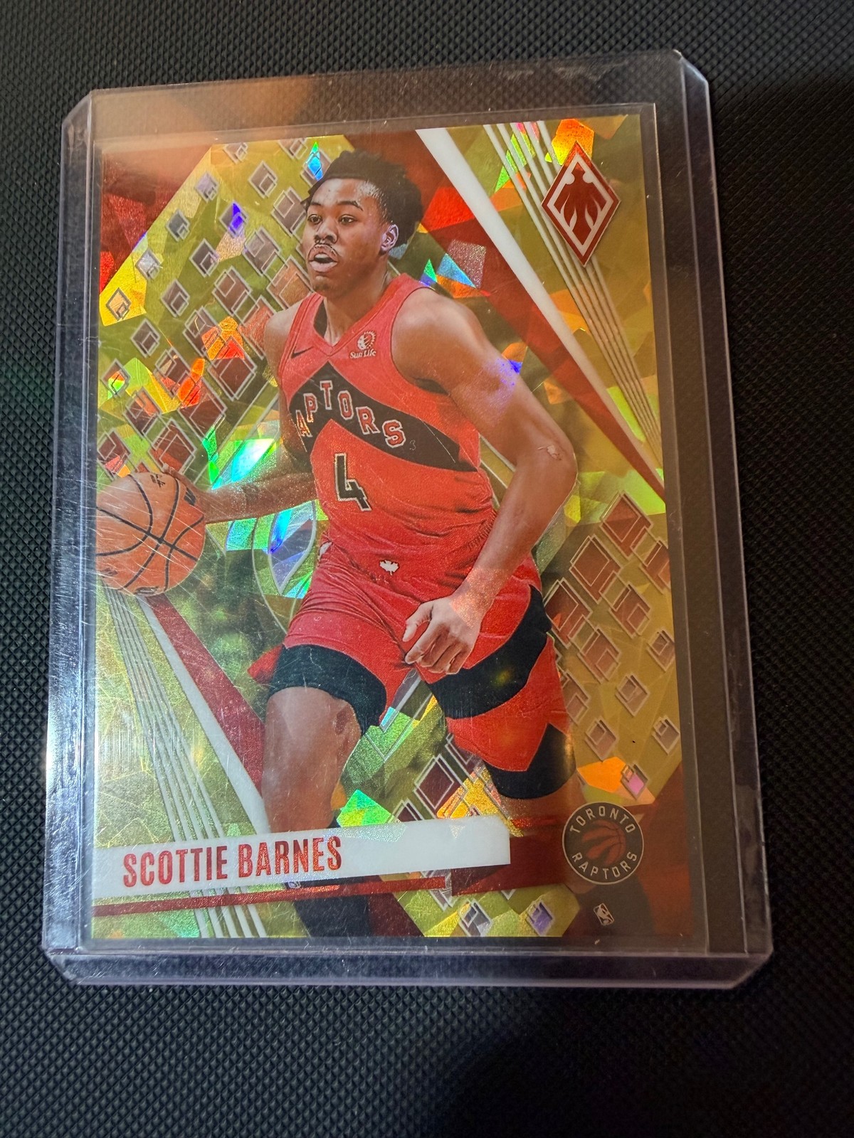2023-24 Panini Phoenix #230 Scottie Barnes Phoenix Yellow Ice #/175