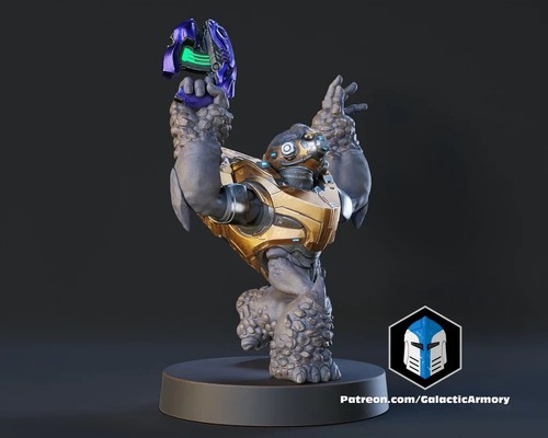 Halo Grunts Miniatures - Resin 3D Printed - Wargame/Skirmish/D&D - Picture 9 of 10