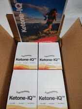 H.V.M.N. Ketone IQ - No Sugar, Salt Or Caffeine. 24 (6x4) 2 oz Bottles *READ