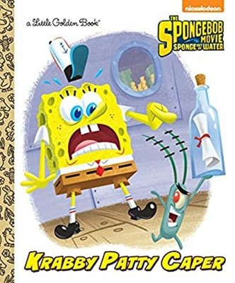 Krabby Patty Caper SpongeBob SquarePants Picture Book Golden Book
