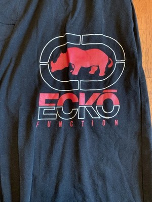 Ecko Function Mens Size Small Black Knit Sleepwear Elastic Waist Pants