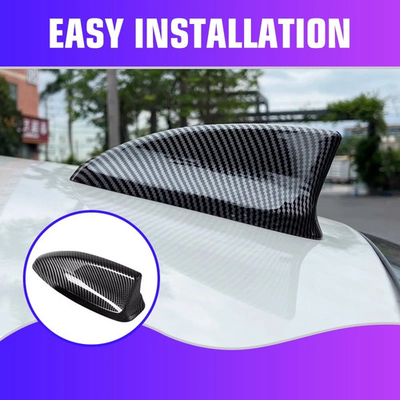 #ad Glossy black ABS Exterior Shark Fin Antenna Cover Cap For Honda Civic 2022 2023 $16.12