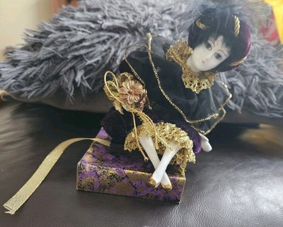 Lady Figur Kunst Design von Jacqueline Porzellan Puppe Julia Porzellan Gesicht, Arme, L