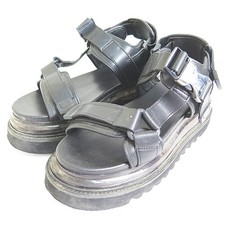 HARE Shark Sole Sandals Men's Black Size M 30cm Pre-owned B Grade