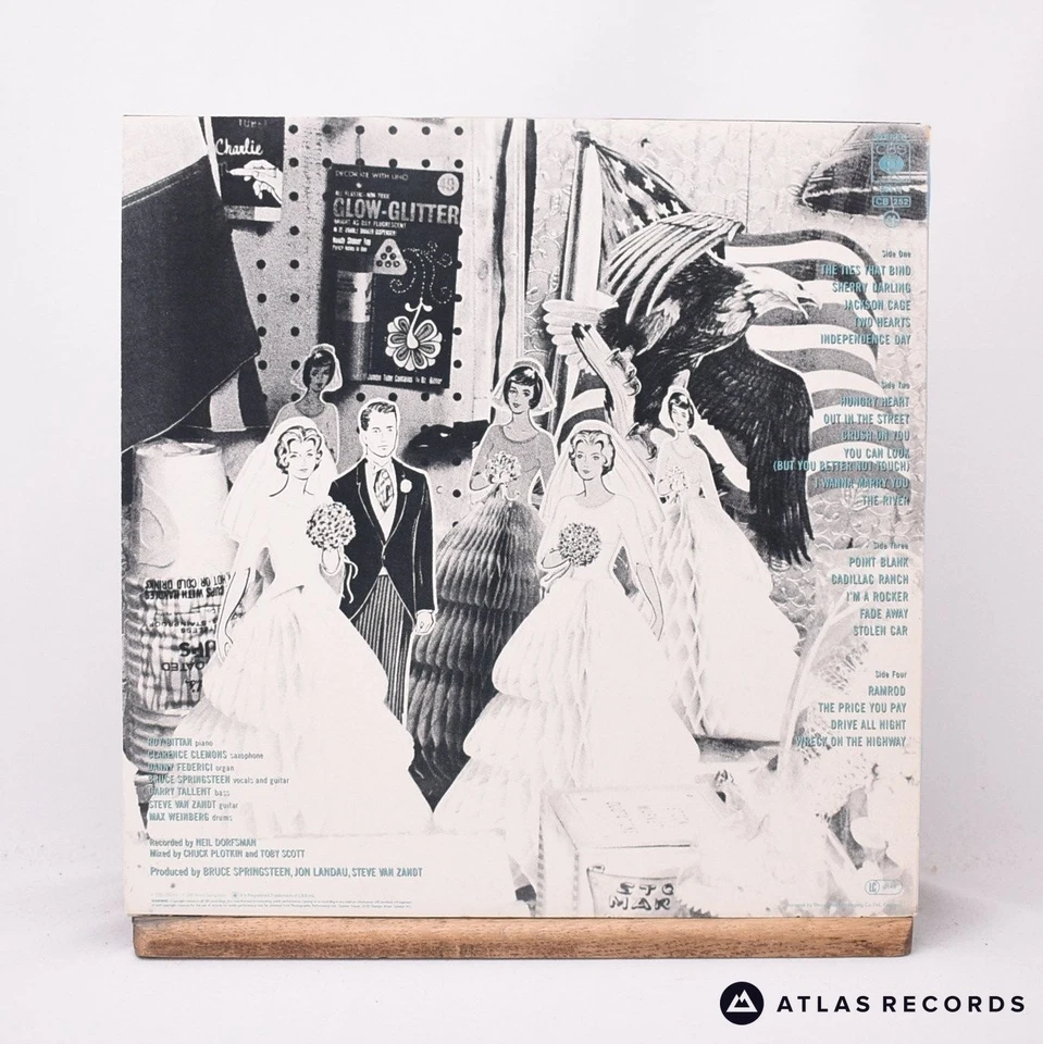 Bruce Springsteen The River Lyric Sheet 2 x LP Album Vinyl Record 88510 - EX/EX - Image 3 of 4