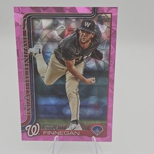 Topps Kyle Finnegan Washington Nationals 2025 Series 1 Pink Parallel #254
