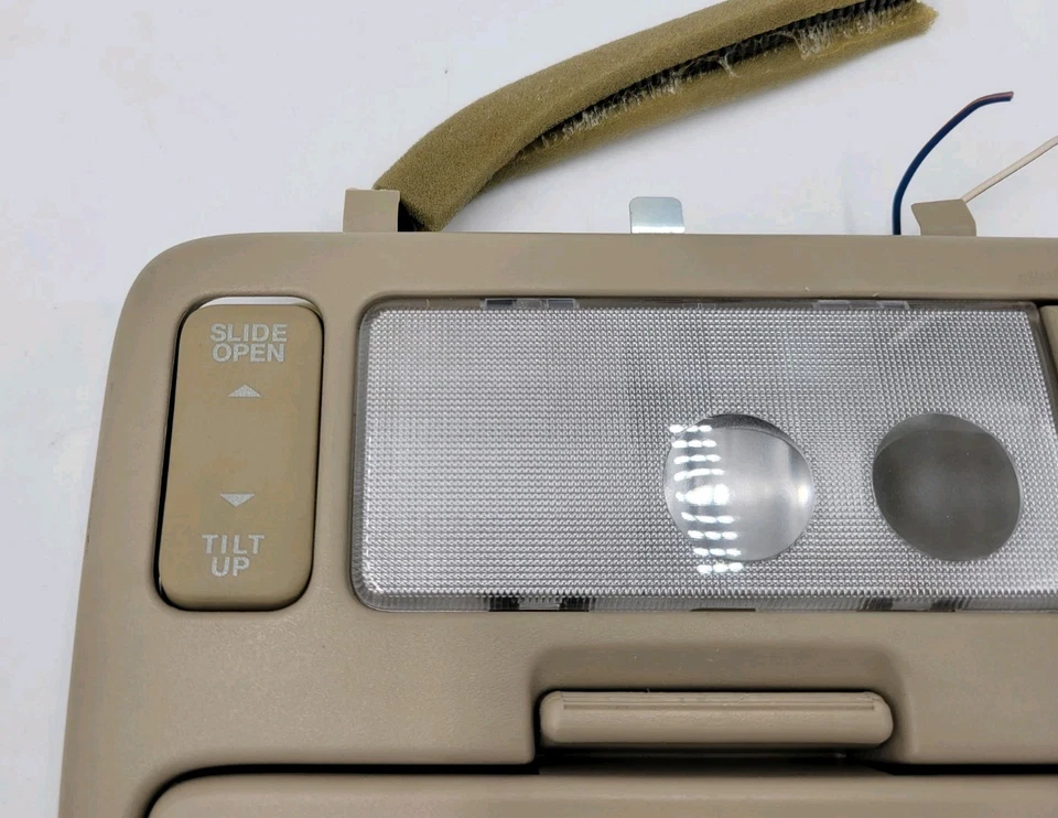 Toyota RAV4 2001-2005 techo superior cúpula mapa luz techo corredizo botón consola OEM Foto 2 de 4