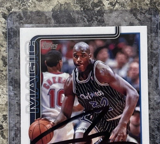 SHAQ Shaquille O Neal Autographed Topps Flagship NBA Card Hand Signed Magic TTM - Imagem 2 de 4