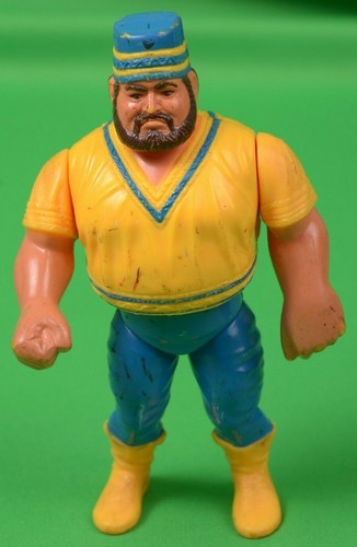 WWF Akeem Hasbro Wrestling Figure WWE 1990 Series ...