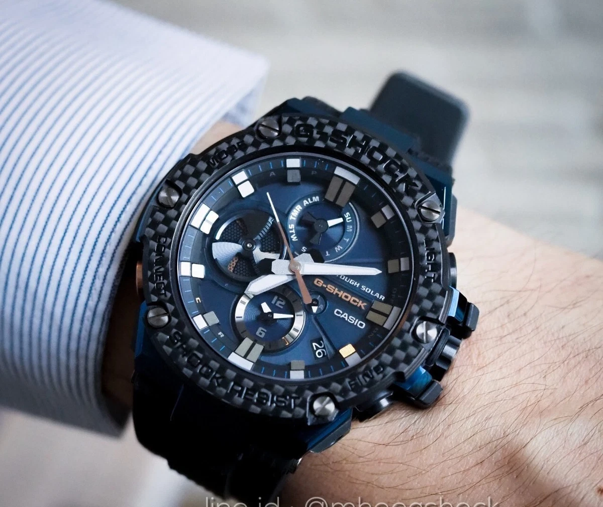 CASIO G-SHOCK G-STEEL GST-B100XB-2ADR Solar Men's Watch New