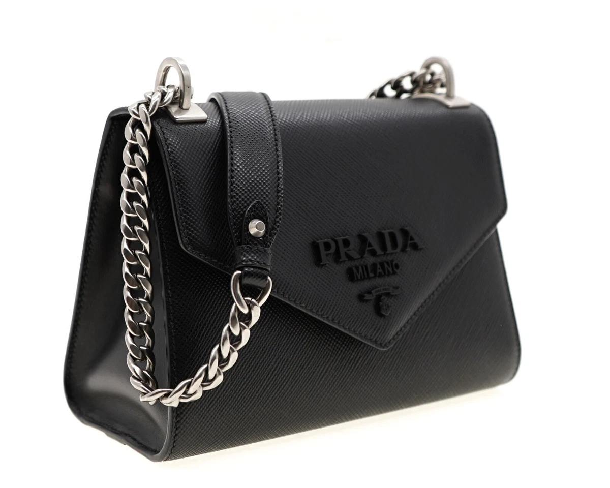 prada clutch with chain