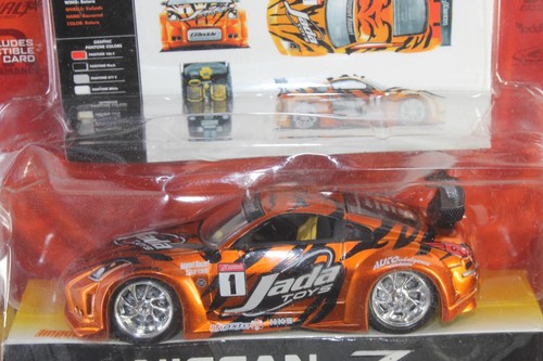 Jada Diecast 1:64 Importación Racer Wave 6 #059 Nissan Z Cobre Naranja Rayas Tigre - Imagen 4 de 4