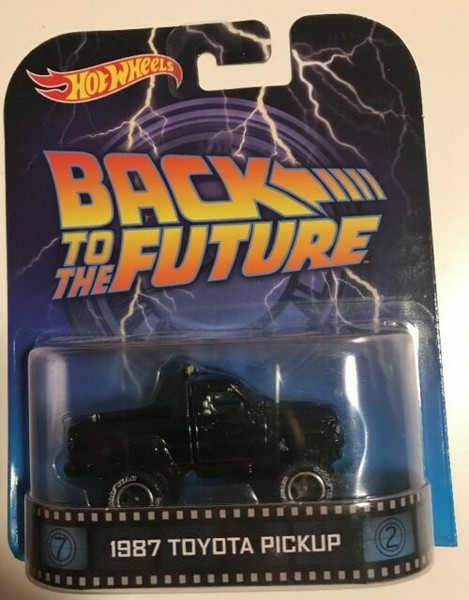 hot wheels back to the future toyota