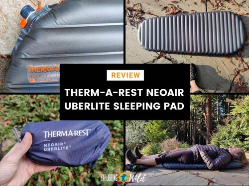 Therm-a-Rest NeoAir UberLite Ultralight Backpacking Bikepacking Sleeping Pad