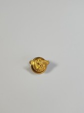 Ruptured Duck Button WWII Honorable Discharge Gold Color (2)