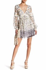 NWT FREE PEOPLE Cherry Blossom Mini Dress in Ivory $168 - 2